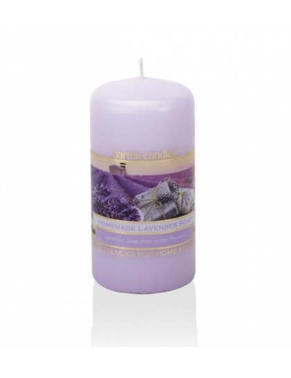 Díszgyertya 50x100mm Aroma Levender Soap
