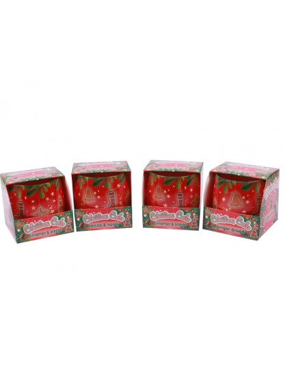Bartek poharas  gyertya 100 gr Christmas Cake