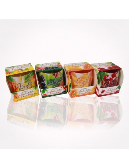 Bartek poharas  gyertya 100 gr Tutti Frutti