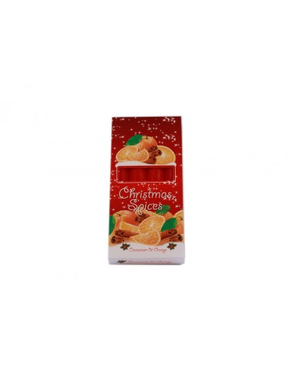 Illatos gyertya Christmas Spice  fahéj&amp narancs